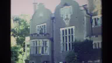 New Zealand (1982): Very Older Style Home Mansion On A Nice Bright Sunny Day