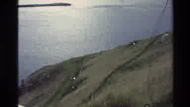 New Zealand (1982): Hill Beira Mar With A Beautiful View With A Rock Formation In