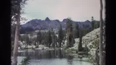 Big Sur California USA (1980): Campers See Smoke Clouds In The Treeline