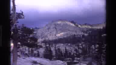 Big Sur California USA (1980): Panoramic Mountains In The Background With Forests