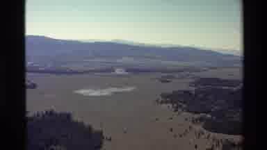 Grand Teton Wyoming USA (1980): An Aerial A Mountain Scene In The Rocky Mountains