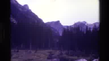 Grand Teton Wyoming USA (1980): Big Mountain Peaks Full Of Big Trees And Bushels