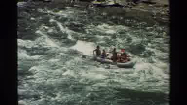 Grand Teton Wyoming USA (1980): White Water Rafting