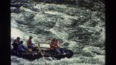 Grand Teton Wyoming USA (1980): Great Time River Rafting With Some Friends While