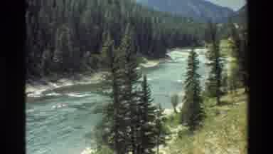 Grand Teton Wyoming USA (1980): Wild And Blue River Somewhere In The Wild Up North
