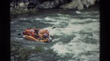 Grand Teton Wyoming USA (1980): White Water Rafting