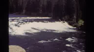 Grand Teton Wyoming USA (1980): I See Like A Waterfall And It's Actually A Nice