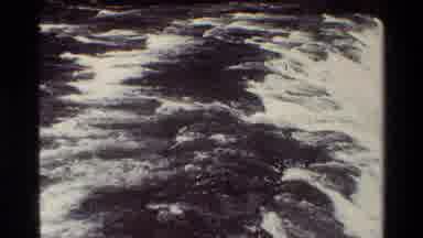 Grand Teton Wyoming USA (1980): Water Flowing Down A River Over A Waterfall