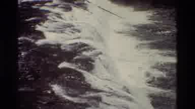 Grand Teton Wyoming USA-1980: Natural Waterfall Flowing Fast