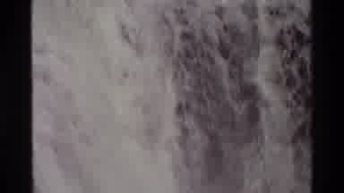 Grand Teton Wyoming USA (1980): Wide Waterfall Flows Into Open River