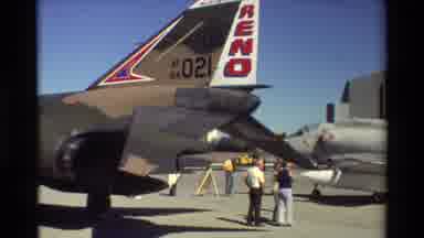 Beale Afb California USA (1981): Fighter Plane Armed With Missiles And Machine Gun