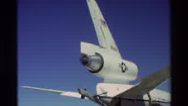 Beale Afb California USA (1981): Airplane Soaring The Sky