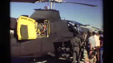 Beale Afb California USA (1981): Video With Tourist Visit A Air Base With Many