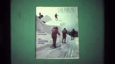 BRITISH COLUMBIA USA-1981: Sierra Magazine Video Cover Capture