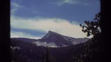 British Columbia USA (1981): Serene Beauty Mountains Under Open Sky