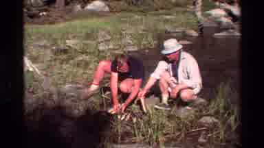 British Columbia USA (1981): Friends Out On A Water And Forest Adventure