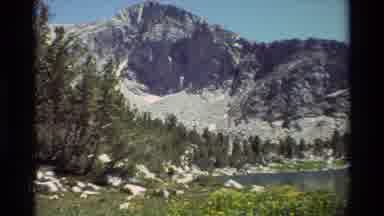 British Columbia USA (1981): Peaceful Mountain Scene In Scenic Valley With Prairie