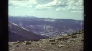 British Columbia USA (1981): Being Up In The Mountains In High Altitude Looking