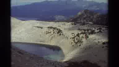 British Columbia USA (1981): Scenic Mountainous View With A Body Of Water