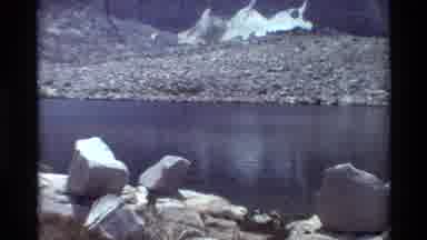 British Columbia USA (1981): Still Peaceful Water Large Stream Or Thin River