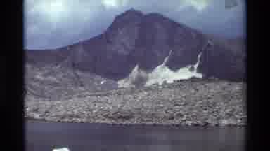 British Columbia USA (1981): Two Scenes Featuring A Beautify Mountain And Peaceful