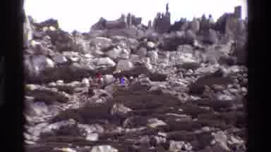 British Columbia USA (1981): Very Difficult Terrain To Walk Because Of Its Rocks