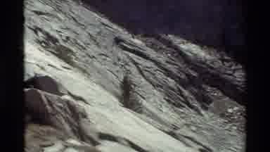British Columbia USA (1981): Quiet Mountain Canyon Bottom Lake On A Bright Sunny