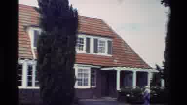 New Zealand (1981): The Exterior And Interiors Of A Large Bungalow With Beautiful