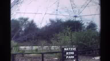 New Zealand (1981): Dome Enclosed "Native Bird Park" And Two People Looking At A