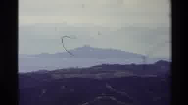 New Zealand (1981): Old Style Film Video Clip Of Mountain Overlook And City