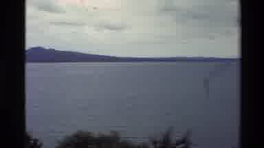 New Zealand (1981): Short Beautiful Scenery Of Sky Greenery And Large Body Of