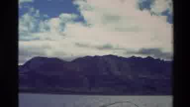New Zealand (1981): Panoramic Mountains And Lake On Clear Sunny Day