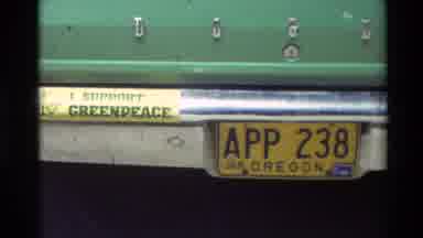 Carmel California USA (1982): Various State Licence Plates On Cars