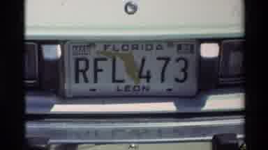 Carmel California USA (1982): Many Color Plates On Many Cars With Many Letters And