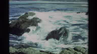 Carmel California USA (1982): Water And Coast Surveyed From Above
