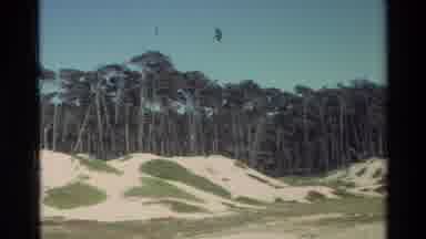Carmel California USA (1982): Camera Pans From Right To Left Revealing Large