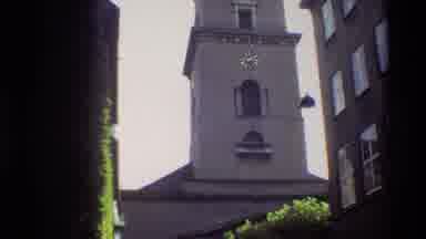 Denmark (1982): Tall Church Tower With Clock