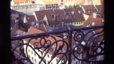 Denmark (1982): Various Buildings Filmed From The Top A Building With A Decorated