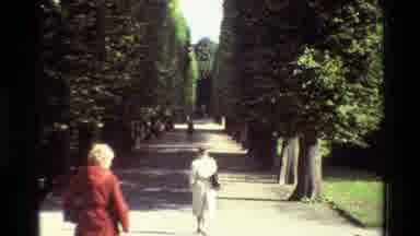 Denmark (1982): Walking At The Park On A Windy Day And Observing Nature Calmly