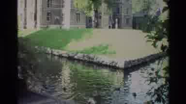 Denmark (1982): Ducks Swimming In Water Surrounding A Castle