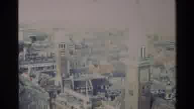 Denmark (1982): Top View Of Many Buildings Are Shown