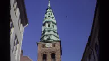 Denmark (1982): Old Building From Europe And The Statue From A Church