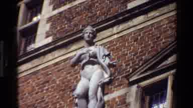 Denmark (1982): Statue Is Shown And A One Person Is Walking Near To That