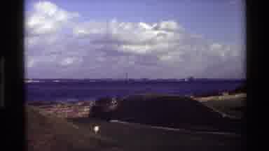 Denmark (1982): A Landscape With The Sea And An Old Building With An Entrance With