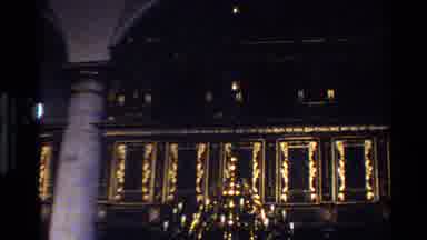 Denmark (1982): Inside Of Large Church With Golden Decorations Throughout The