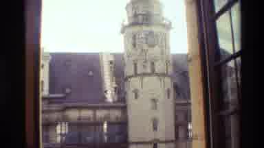 Denmark (1982): Checking Out The Building In The City