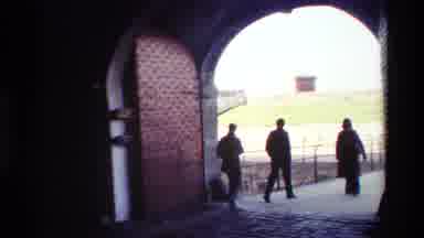 Denmark (1982): People Enjoying The Tour Of The Ocean And A Old Museum
