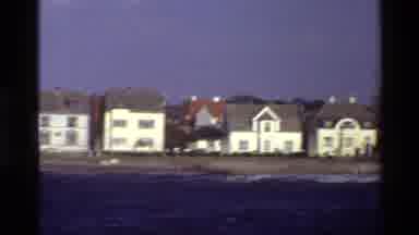 Denmark (1982): Old School Screen Style Showing Windy Houses Placed Together