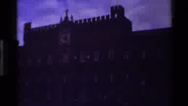 Denmark (1982): Landmark Building With Clock And Three Figures On Top In Late