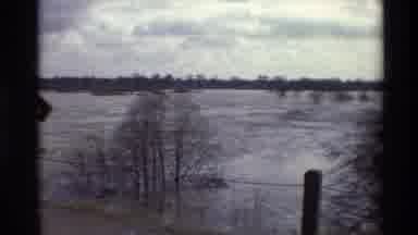 Sacramento California USA (1982): Drowning River Flood Disaster Aftermath